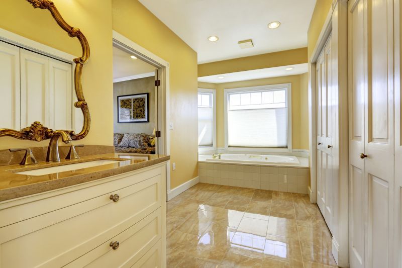 Bathroom with Heated Floors